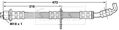 BORG & BECK stabdžių žarnelė BBH7228